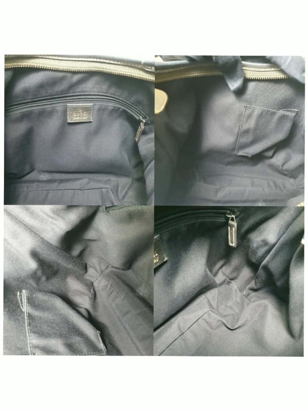 Authentic Gucci GG Canvas Hobo Bag Monogram Shoulder Bag - Picture 8 of 10